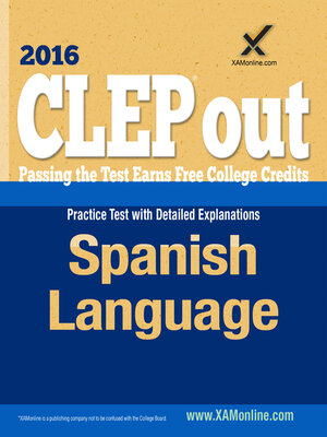 cover image of CLEP Spanish